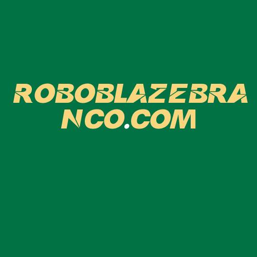 Logo da ROBOBLAZEBRANCO